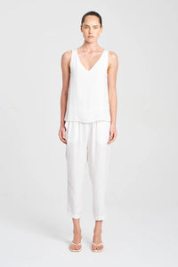 Mela Purdie - Audrey Tank - White