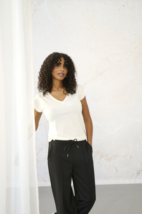 Kaffe - KAlise T-Shirt - Chalk