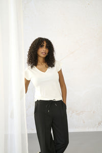 Kaffe - KAlise T-Shirt - Chalk