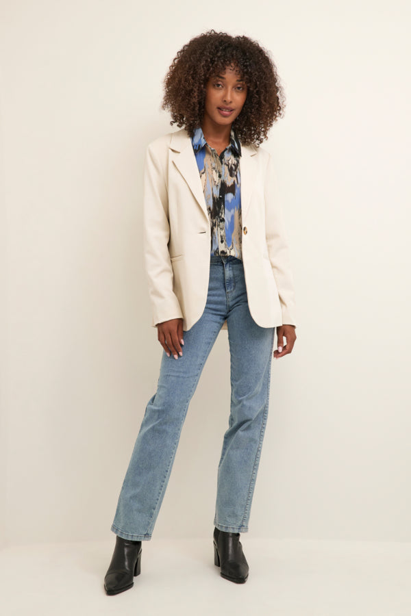 Kaffe - KAsakura Blazer - White