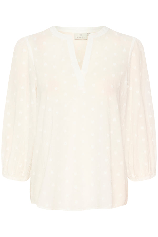 Kaffe - KAjollia Blouse - Chalk