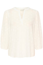 Load image into Gallery viewer, Kaffe - KAjollia Blouse - Chalk
