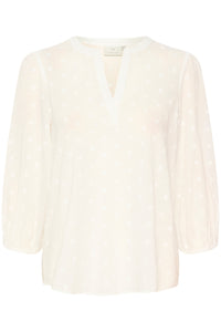 Kaffe - KAjollia Blouse - Chalk