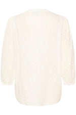 Load image into Gallery viewer, Kaffe - KAjollia Blouse - Chalk
