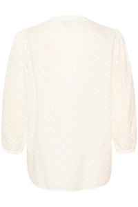Kaffe - KAjollia Blouse - Chalk