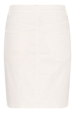 Load image into Gallery viewer, Kaffe - KAkarla Twill Skirt - Chalk
