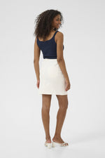 Load image into Gallery viewer, Kaffe - KAkarla Twill Skirt - Chalk
