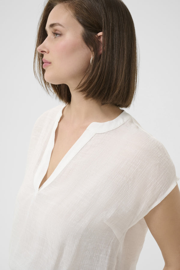 Kaffe - KAanja Blouse - Chalk