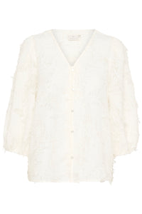 Kaffe - KApariva Blouse - Chalk