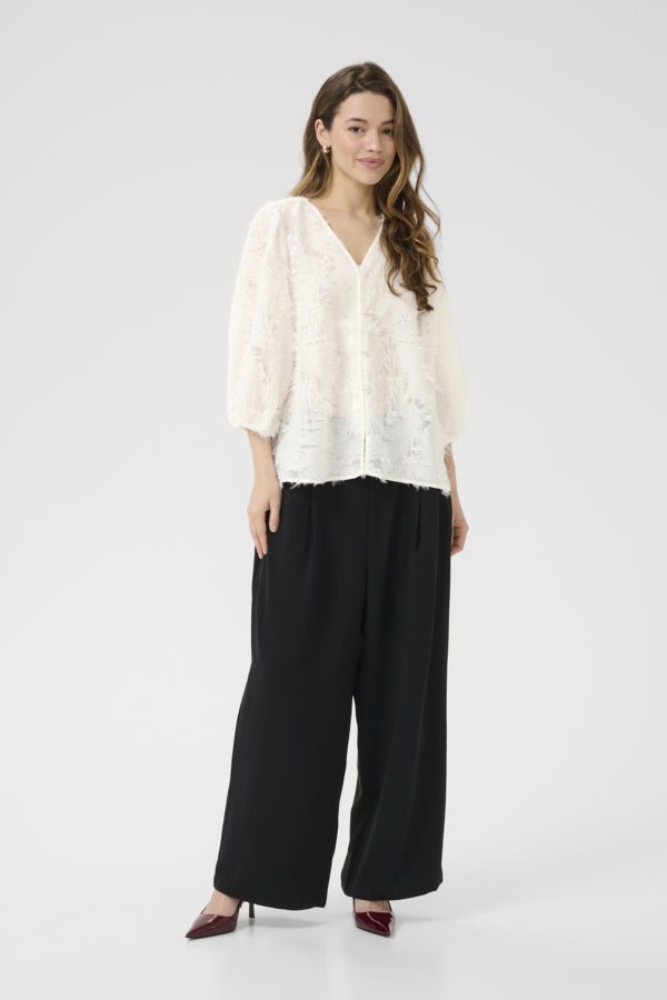 Kaffe - KApariva Blouse - Chalk
