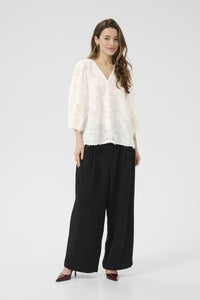 Kaffe - KApariva Blouse - Chalk