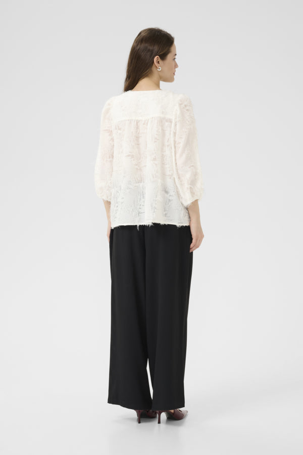 Kaffe - KApariva Blouse - Chalk