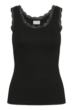 Load image into Gallery viewer, Kaffe - KAomi Top - Black Deep
