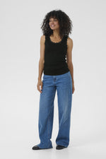 Load image into Gallery viewer, Kaffe - KAomi Top - Black Deep
