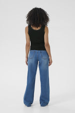 Load image into Gallery viewer, Kaffe - KAomi Top - Black Deep
