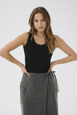 Load image into Gallery viewer, Kaffe - KAomi Top - Black Deep
