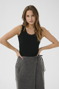 Kaffe - KAomi Top - Black Deep