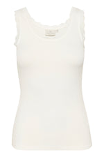 Load image into Gallery viewer, Kaffe - KAomi Top - Chalk
