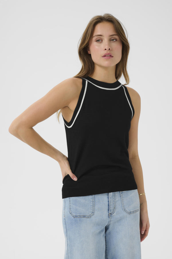 Kaffe - KAmally Slipover - Black Deep