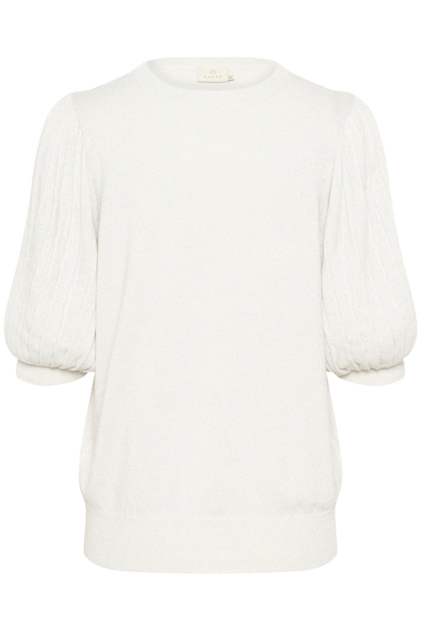 Kaffe - KAregina Pleat Pullover - Chalk