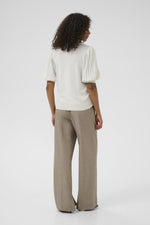 Load image into Gallery viewer, Kaffe - KAregina Pleat Pullover - Chalk
