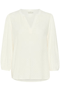 Kaffe - KAannika Blouse - Chalk