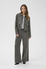 Load image into Gallery viewer, Kaffe - KAalba Jacket - Black Melange
