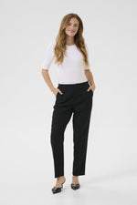 Load image into Gallery viewer, Kaffe - KAhella Lia Pants - Black Deep
