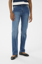 Load image into Gallery viewer, Kaffe - KAmaris Reg Fit Jeans - Medium Blue Denim
