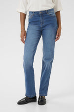 Load image into Gallery viewer, Kaffe - KAmaris Reg Fit Jeans - Medium Blue Denim
