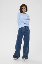 Load image into Gallery viewer, Kaffe - KAcashie Pullover - Powder Blue
