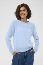 Load image into Gallery viewer, Kaffe - KAcashie Pullover - Powder Blue
