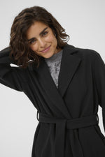 Load image into Gallery viewer, Kaffe - KAsaturn Jacket - Black Deep
