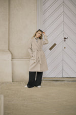 Load image into Gallery viewer, Kaffe - KAsaturn Jacket - Beige Smoke Melange
