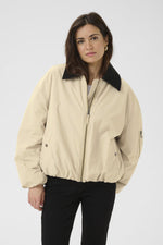 Load image into Gallery viewer, Kaffe - KAroska Bomber Jacket - Feather Grey
