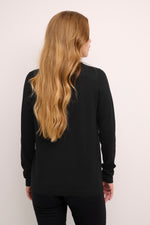 Load image into Gallery viewer, Kaffe - KAfenia Astrid Cardigan - Black Deep
