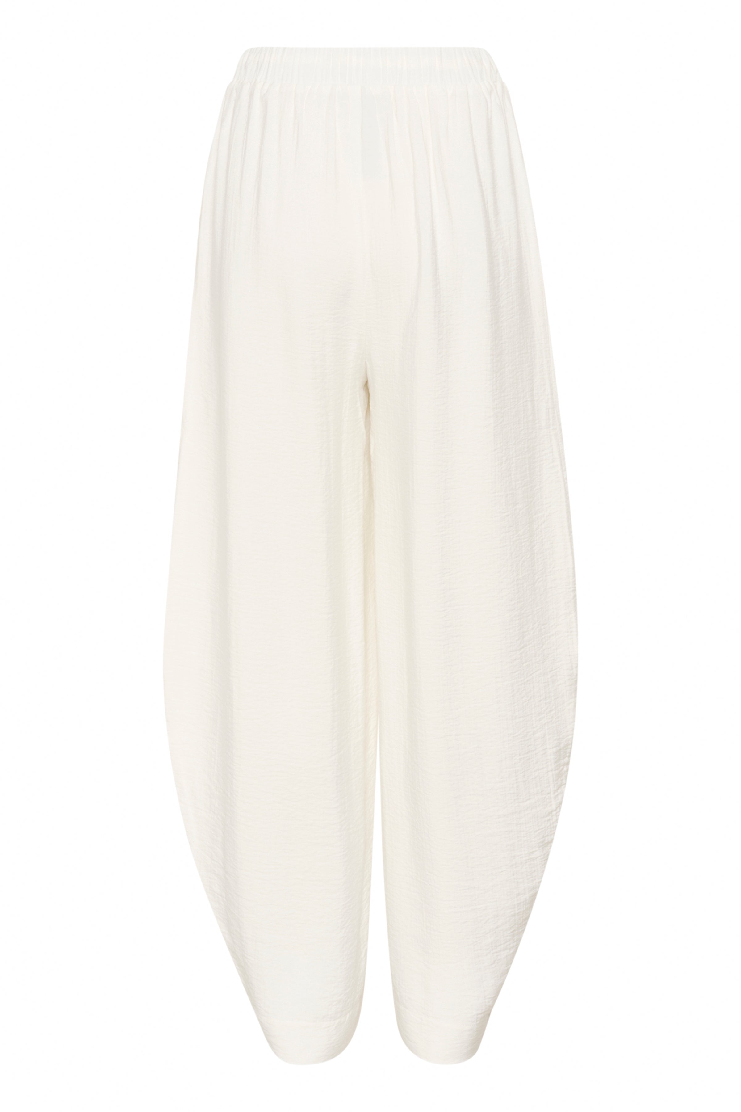Gestuz - GZcamila Mid Waist Pants - Egret