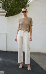 Load image into Gallery viewer, Dricoper - Carrie Jeans - Cream
