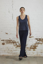 Load image into Gallery viewer, Sita Murt - Cotton Linen Top - True Blue
