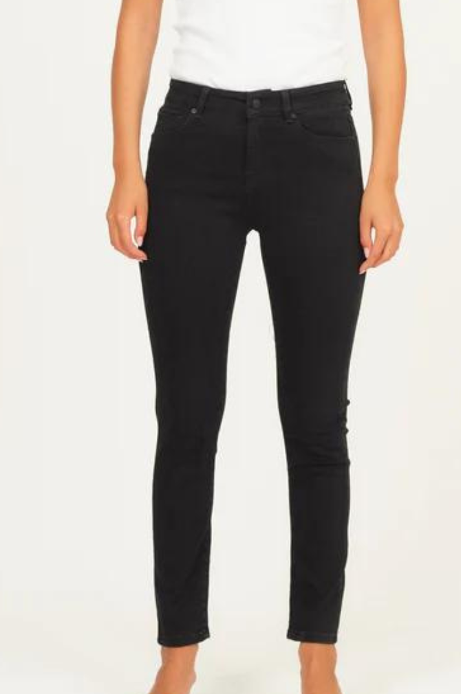 Ivy Copenhagen - Alexa Skinny Ankle Jean - Cool Excellent Black