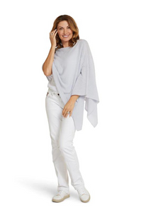 Esperance & Co - Classic Cashmere Topper - Dove