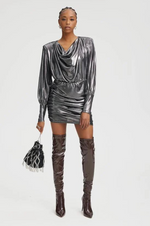 Load image into Gallery viewer, Gestuz - Maddix Short Dress - Silver

