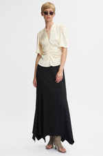 Load image into Gallery viewer, Gestuz - Glenna Long Skirt - Black
