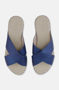 Ilse Jacobsen - Tulip Sandal - Blue Web