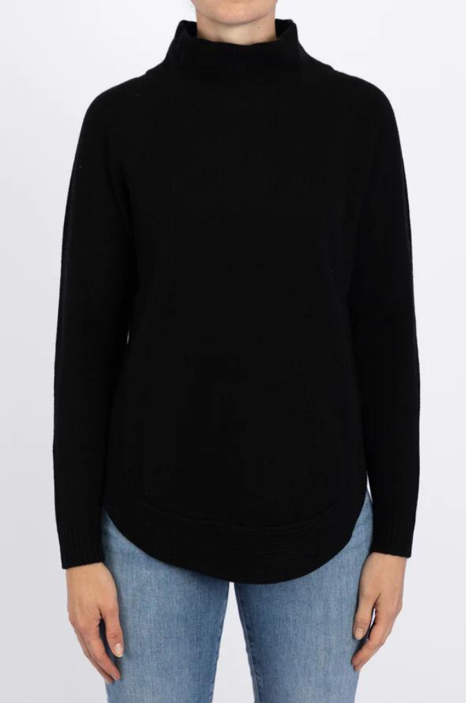 Bow And Arrow - Funnel Neck - Black