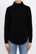 Load image into Gallery viewer, Bow And Arrow - Funnel Neck - Black

