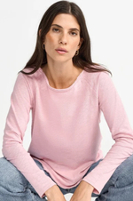 Load image into Gallery viewer, Rich And Royal - Organic Heavy Jersey Longsleeve - Rose Water

