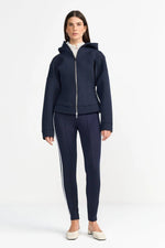 Load image into Gallery viewer, Rich And Royal - Tapered Hoodie Jacket - Midnight Blue
