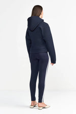 Load image into Gallery viewer, Rich And Royal - Tapered Hoodie Jacket - Midnight Blue

