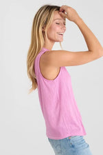 Load image into Gallery viewer, Le Temps Des Cerises - Garci Singlet Top - Hyacinth
